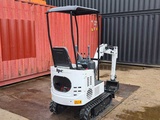 Minituur van 2025 - JPC - KV12 - Wit - Minigraafmachine