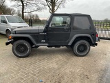 Minituur van 2001 Wrangler Jeep “4WD” cabrio