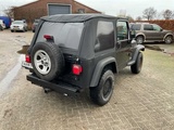 Minituur van 2001 Wrangler Jeep “4WD” cabrio