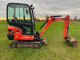 Minituur van 2011 Kubota KX018-4 Minigraafmachine