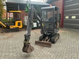 Minituur van 2015 Volvo EC-18D Minigraafmachine