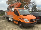 Minituur van 2013 Mercedes Sprinter 313 CDI Esda GL1100 autohoogwerker