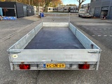 Minituur van 2002 Hapert AL2000 Plateau Aanhangwagen