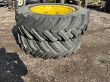 Miniaturansicht von Firestone 18.4R38 Radial 7000 Reifen, Felge und Felge (2x)