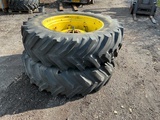 Miniaturansicht von Firestone 18.4R38 Radial 7000 Reifen, Felge und Felge (2x)