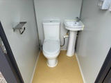 Minituur van 2025 Stahlworks Double Sanitairunit / Toilet en Douche unit