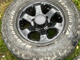 Minituur van BFgoodrich mud terrain banden
