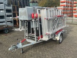 Minituur van Altrex RS Tower rolsteiger Aanhangwagen
