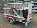 Minituur van Altrex RS Tower rolsteiger Aanhangwagen