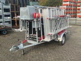 Minituur van Altrex RS Tower rolsteiger Aanhangwagen