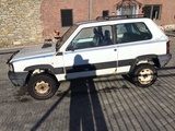 Minituur van 1988 Fiat panda 4x4 Voorouders