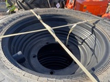 Thumbnail of JCB Sitemaster Tire on rim (4x)