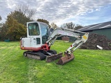 Minituur van Takeuchi - TB 125 - Minigraafmachine