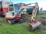 Minituur van Takeuchi - TB 125 - Minigraafmachine