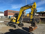 Minituur van 2017 Wacker Neuson EZ80 rupsgraafmachine