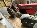 Minituur van 1986 Massey-Ferguson 355 4WD landbouwtractor