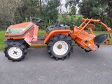 Thumbnail of Hinomoto C14 All-wheel drive Mini tractor with tiller.