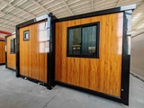 Minituur van 2025 Rhino-Houses 36,5 m2 Bruin 2 slaapkamers, badkamer en keuken Mobiele woonunit / Tiny house