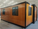 Minituur van 2025 Rhino-Houses 36,5 m2 Bruin 2 slaapkamers, badkamer en keuken Mobiele woonunit / Tiny house