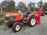 Thumbnail of 1987 Granbia GB18 mini tractor with 2020 Bel-Agro BX42 forage harvester