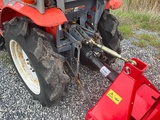 Thumbnail of 1987 Granbia GB18 mini tractor with 2020 Bel-Agro BX42 forage harvester