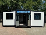 Minituur van 2025 Rhino-Houses 36,5 m2 2 slaapkamers, badkamer en keuken Mobiele woonunit / Tiny house