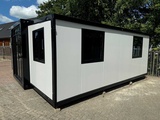Minituur van 2025 Rhino-Houses 36,5 m2 2 slaapkamers, badkamer en keuken Mobiele woonunit / Tiny house