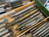 Thumbnail of Large batch of machine tools and accessories with workshop cabinet