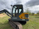 Minituur van VOLVO EC55D Rupsgraafmachine