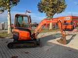Minituur van 2015 Kubota U27-4GL Mini graafmachine