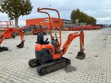 Minituur van 2016 Kubota U10-3 VHG Mini graafmachine