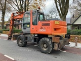 Minituur van Hitachi - 2008 - ZX130W - Banden graafmachine