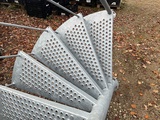 Miniaturansicht von Industrielle verzinkte Wendeltreppe