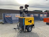 Minituur van 2017 Atlas Copco HiLight H5+ LED Lichtmast aanhangwagen
