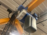 Minituur van ELMEC Vrijstaande portaalkraan met elektrische kettingtakel
