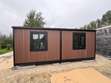 Minituur van 2025 Rhino Houses 36,5 m2 2 slaapkamers, badkamer en keuken Mobiele woonunit / Tiny house