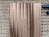Minituur van Akupanel Walnoot Luxe Breed akoestisch wandpaneel 280x60 cm (66x)