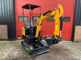 Minituur van 2024 JPC HT12 Geel Minigraafmachine