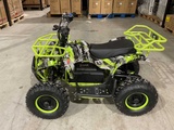 Minituur van 2025 Ultra Motocross MA06E ATX 1000 GR/ZW Met rekje Elektrische Quad