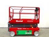 Minituur van Mantall - XE80W - schaarlift hoogwerker 8M