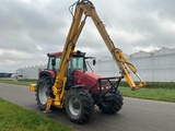 Minituur van 2002 Case IH CS110 Vierwielaangedreven landbouwtractor met Herder MBK503LS maaiarm