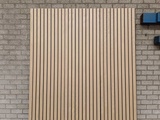 Minituur van Akupanel  Luxe Eiken Breed akoestisch wandpaneel 280x60 cm (60x)