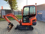 Minituur van 2016 Kubota KX016-4G Minigraafmachine