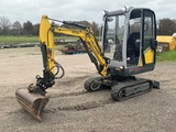 Minituur van 2016 Wacker Neuson ET18 /DS Minigraafmachine