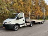 Minituur van 2006 Iveco Daily 35C18 Met Veldhuizen Oplegger BE Combinatie