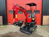 Miniaturansicht von 2024 JPC HT12 Roter Minibagger
