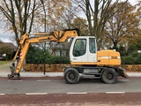 Minituur van Liebherr - 2008 - A316 Litronic - Banden graafmachine