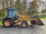 Minituur van Case - 1995 - 580 SK Turbo - Graaflaadmachine