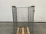 Minituur van Stalen palletkooi voor europallets 1230x1500x820 mm (25x)