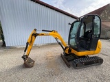 Minituur van JCB 8018 - Minigraafmachine